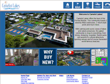 Tablet Screenshot of camelotlakesmhc.com